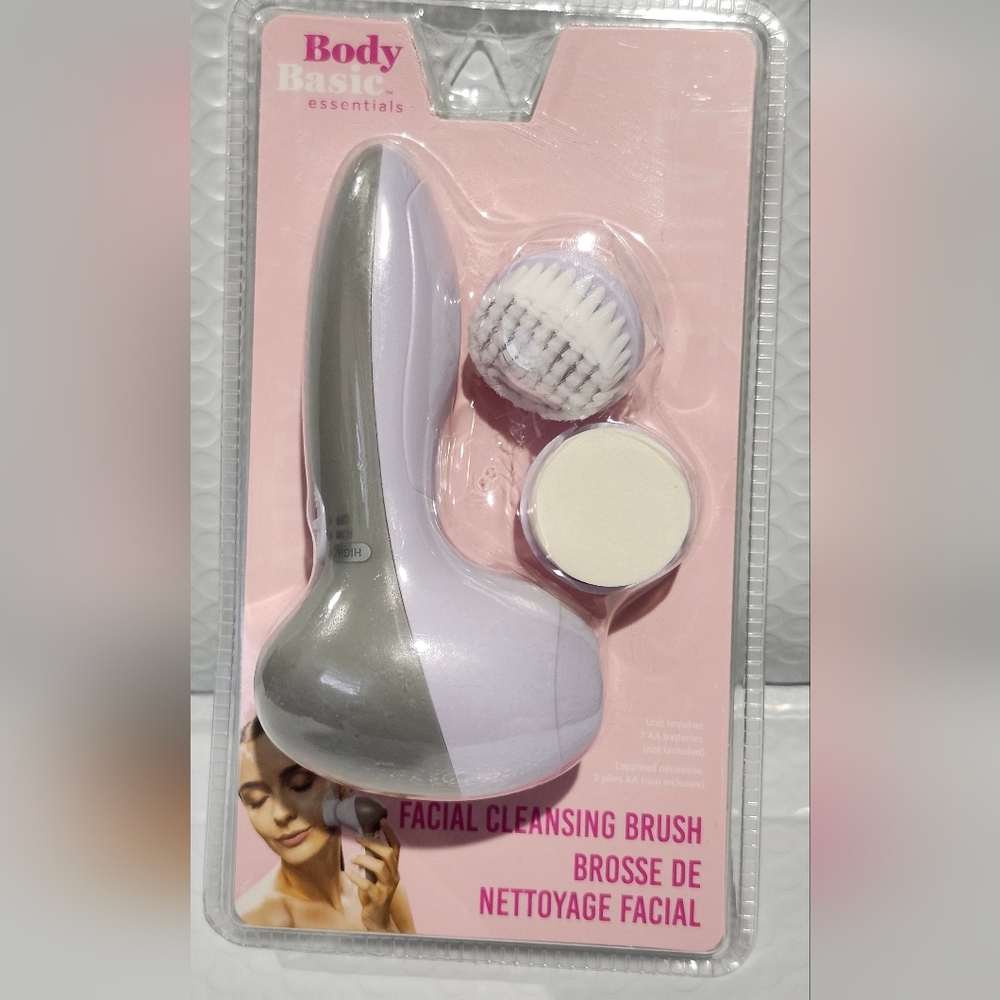 💋5/$25 Body Basic Facial Cleansing Brush - Gentle Exfoliating Set